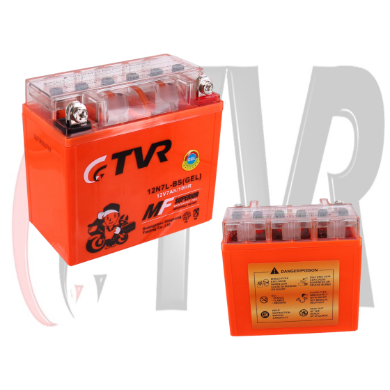 BATERIA GEL 12N7-4B (TVR) (2123-106)