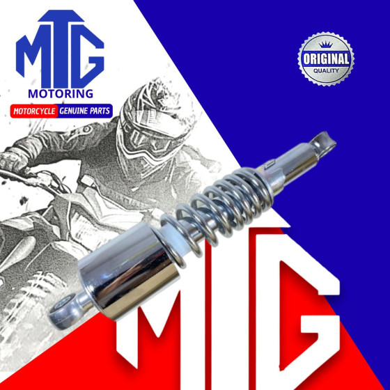 AMORTIGUADOR GN125 PLAST. BLANCO NUEVO PAR (SUZ)