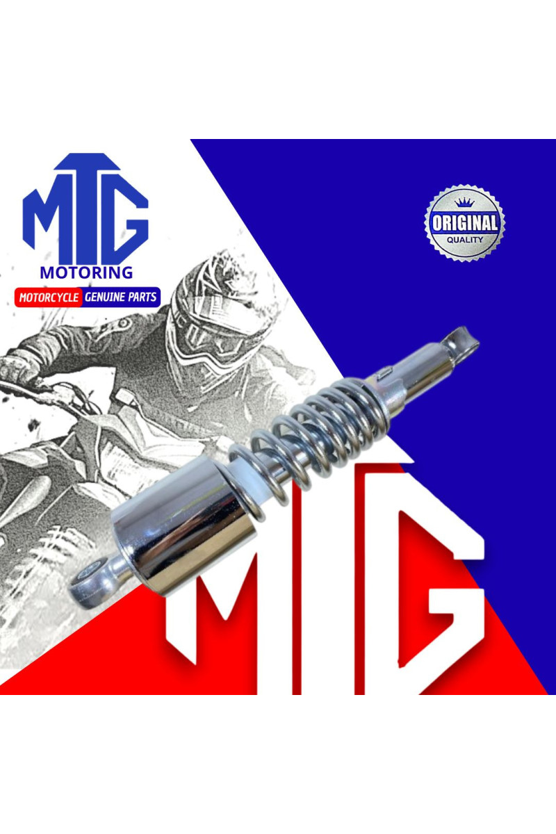 AMORTIGUADOR GN125 PLAST. BLANCO NUEVO PAR (SUZ)