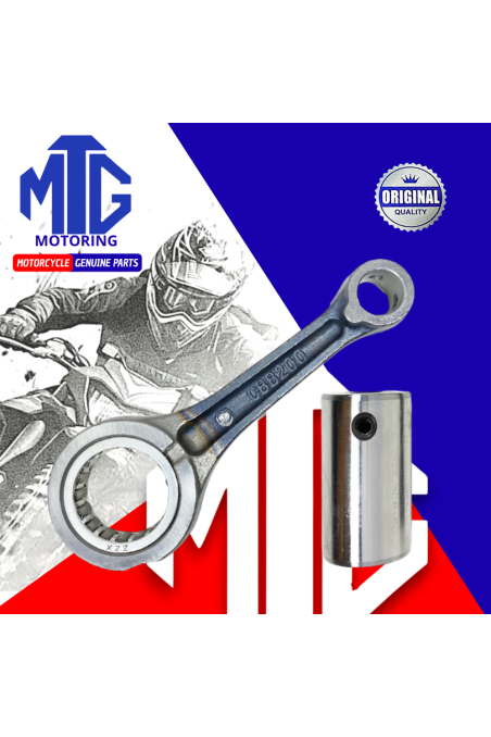 BIELA CON PIN Y CANASTILLA CBB200/TVS180 (MTG)