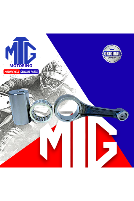 BIELA CON PIN Y CANASTILLA CG196/200 (35-15-105.5-H18) (MTG)