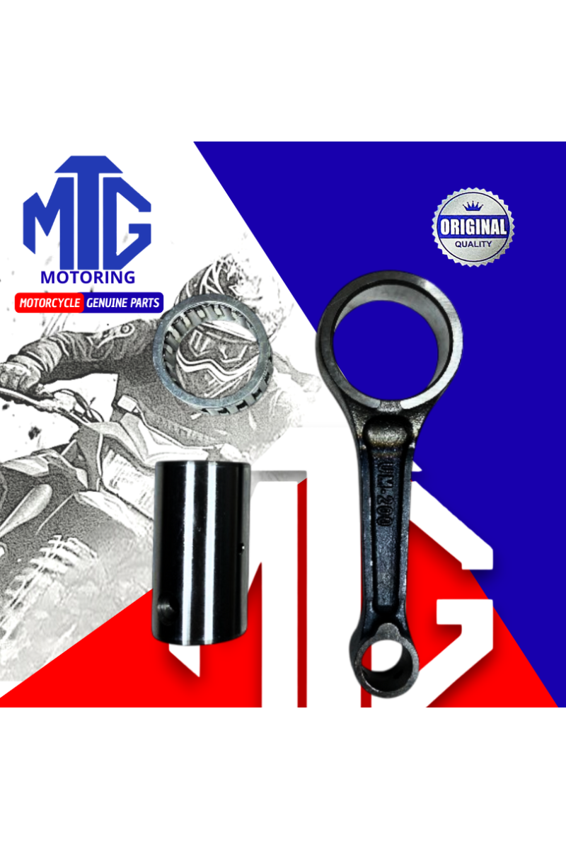 BIELA CON PIN Y CANASTILLA CG200 PIN 16MM (38-16-103.5-H16) ESPECIAL NUEVA (MTG)