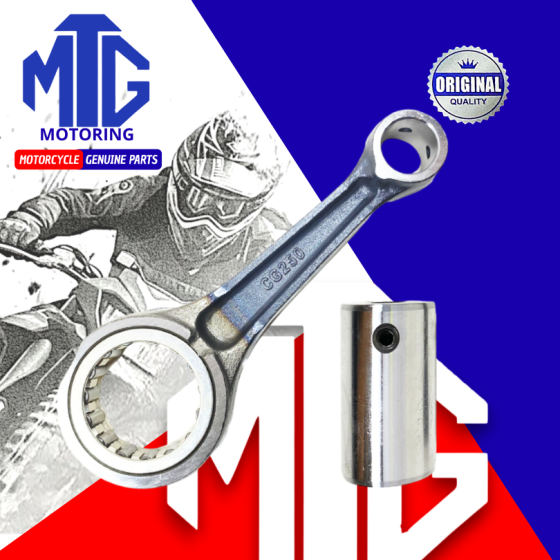 BIELA CON PIN Y CANASTILLA CG250 (41-16-105.5-H18) (MTG)