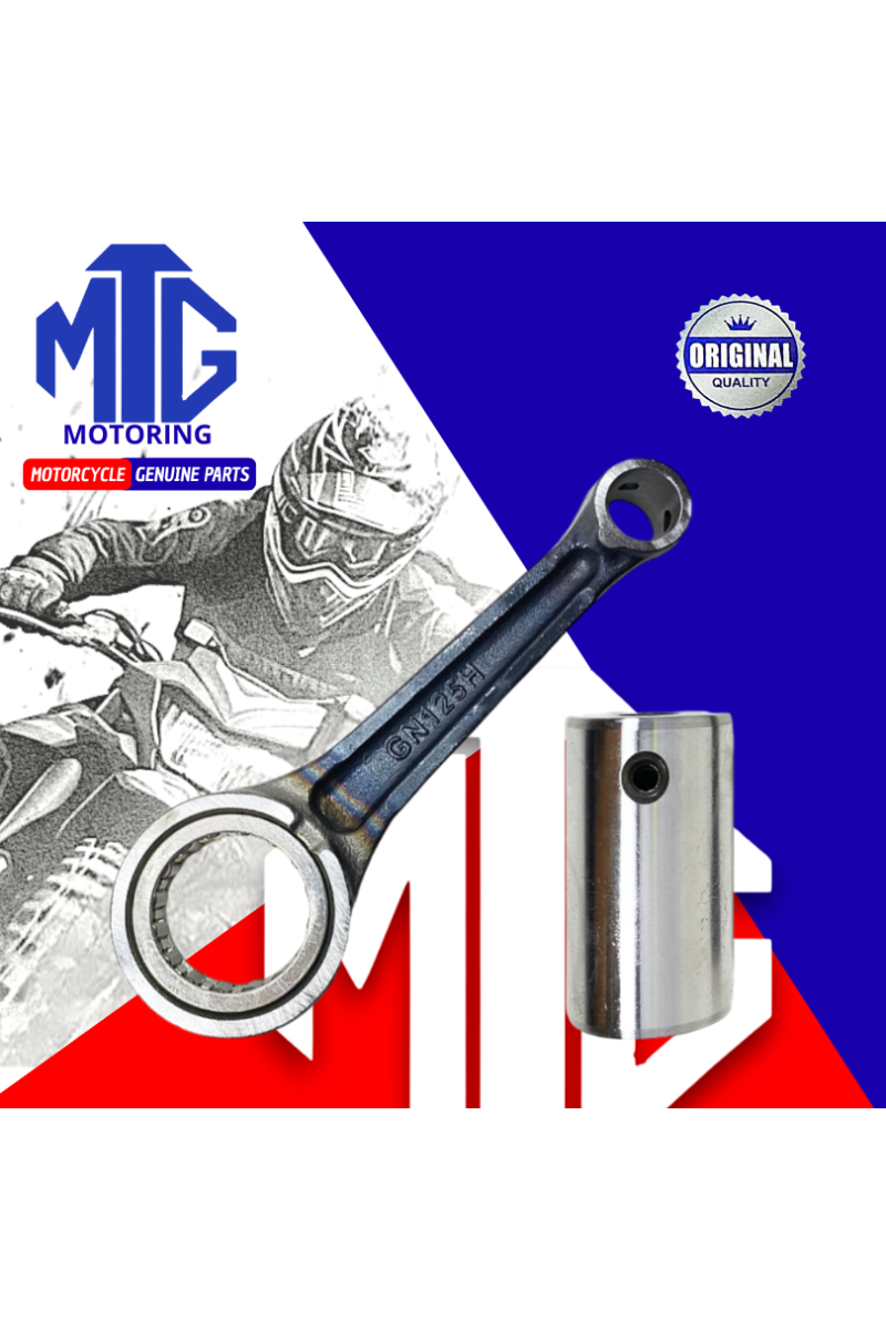 BIELA CON PIN Y CANASTILLA GN125/TUNDRA B-52 CGH162 (36-14-106.8-H16) (MTG)