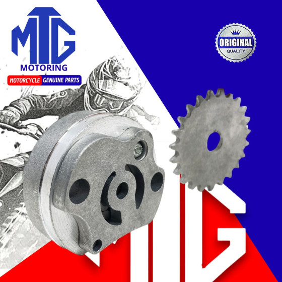 BOMBA ACEITE ZS200 C/PESA PIÑON METAL CURVO (MTG)