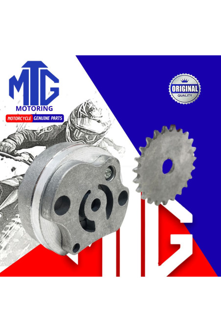 BOMBA ACEITE ZS200 C/PESA PIÑON METAL CURVO (MTG)