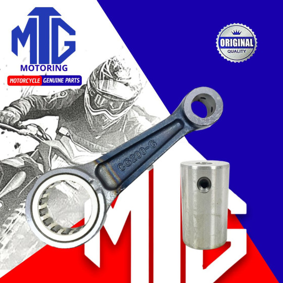 BIELA CON PIN Y CANASTILLA MOTOR1 TRAIL CG200-G (41-15-105.5-H20) ANCHO 20MM ESPECIAL (MTG)