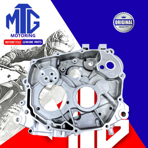 CARCASA 1/2 MOTOR DER./EMBRAGUE CG200 C/RULIMAN CIGUEÑAL PEQUEÑO (MTG)