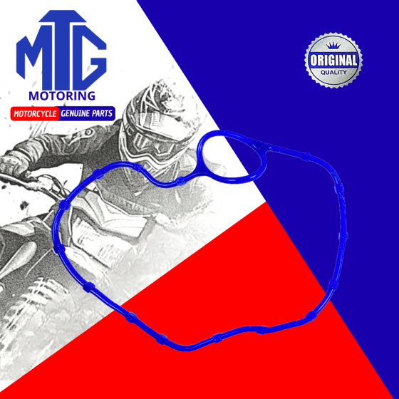 CAUCHO TAPA CABEZOTE/VALVULA CG125 AZUL CLASE A (MTG)