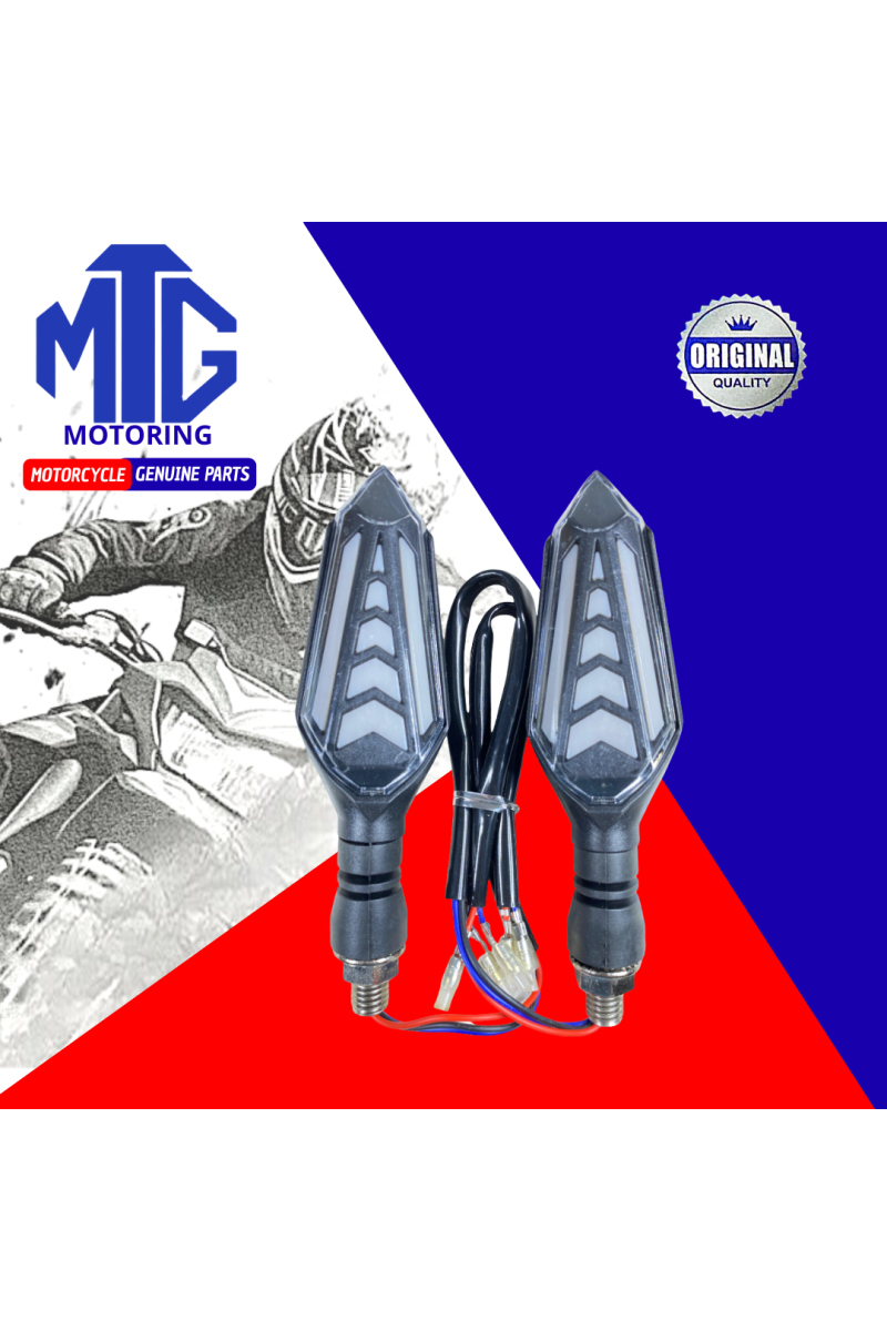 DIRECCIONAL LED ZD-51 NEGRO C/LUZ AMARILLO (MTG)