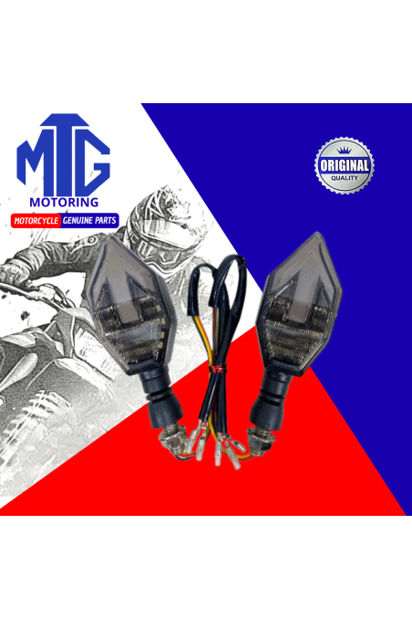 DIRECCIONAL LED ZD-46 NEGRO C/LUZ AMARILLO (MTG)