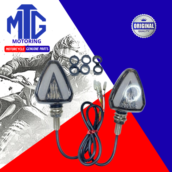 DIRECCIONAL LED ZD-41 NEGRO C/LUZ AZUL (MTG)