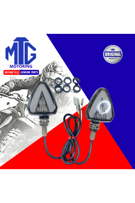 DIRECCIONAL LED ZD-41 NEGRO C/LUZ AZUL (MTG)