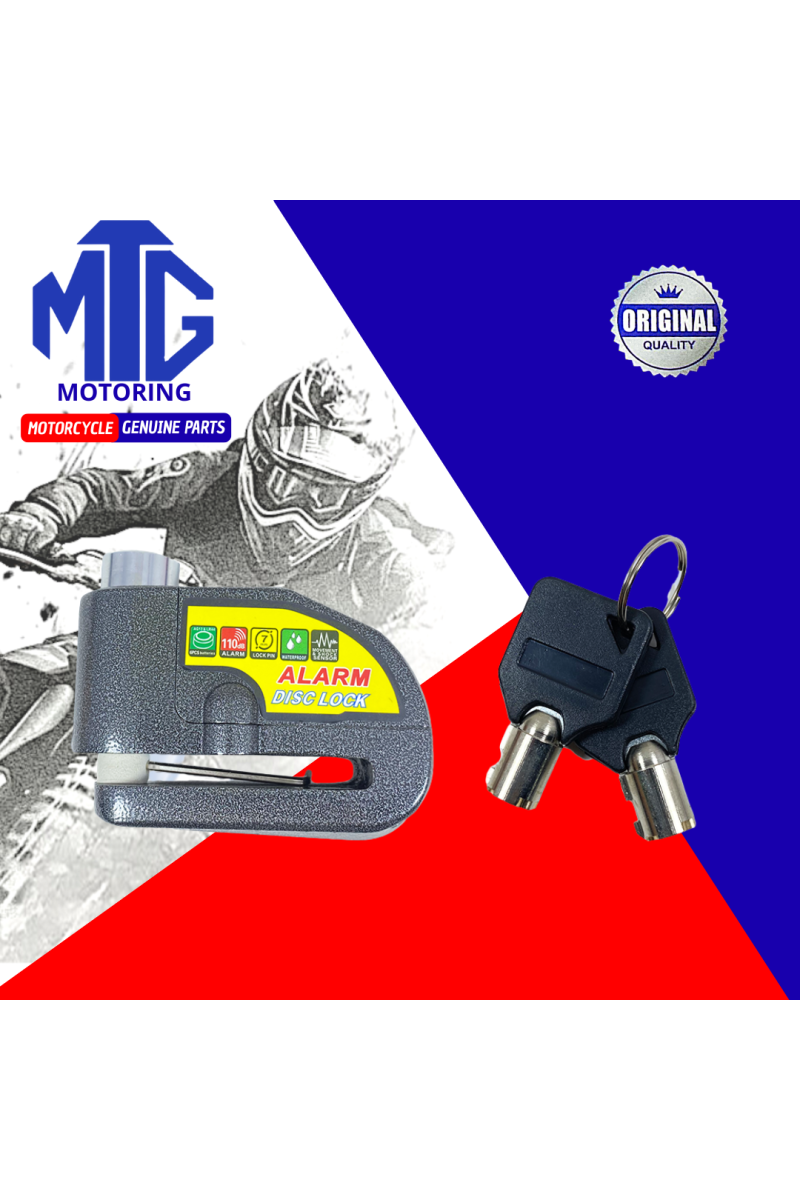 CANDADO SEGURIDAD P/DISCO LK603 C/ALARMA (MTG)