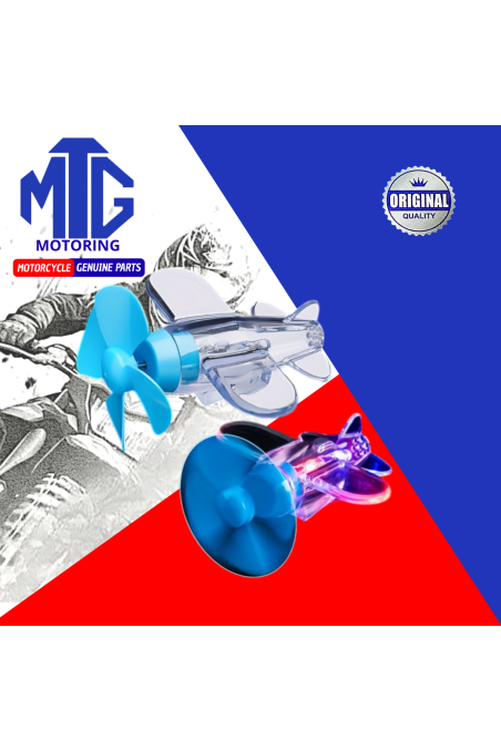 ACCESORIO P/CASCO AVION C/LUCES (MTG)