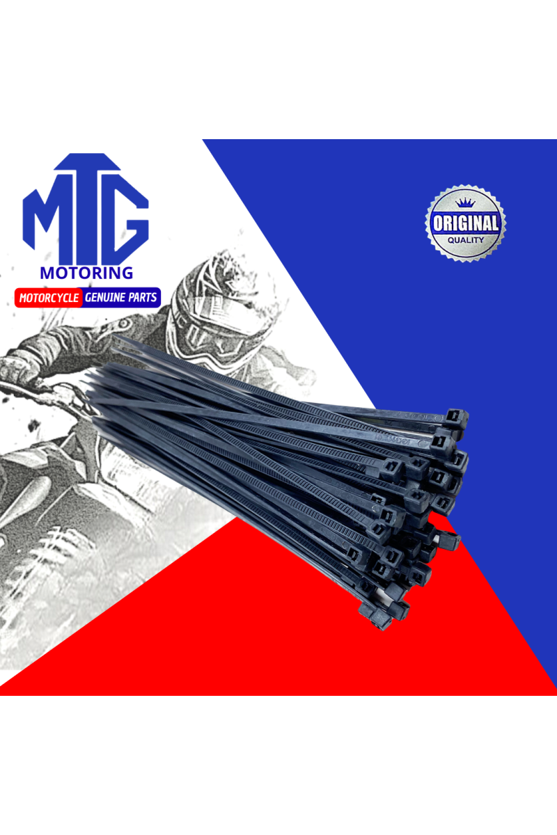 CORREA PLASTICA 2.5X150MM NEGRO (MTG)