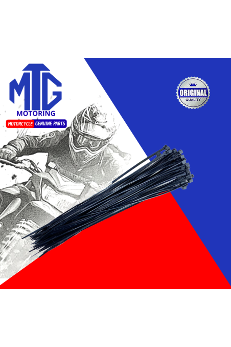 CORREA PLASTICA 4.0X200MM NEGRO (MTG)