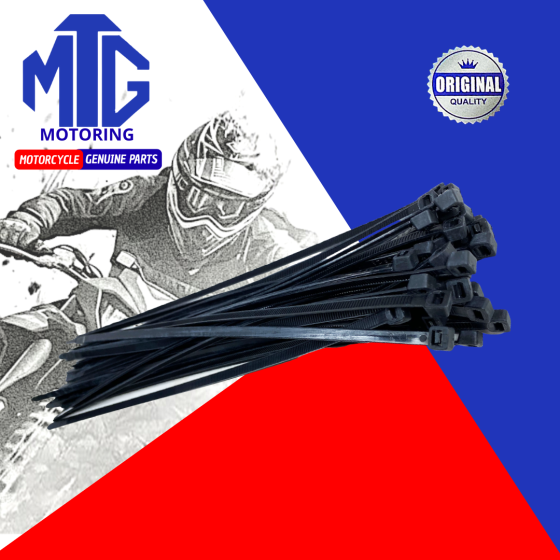 CORREA PLASTICA 6.0X250MM NEGRA (MTG)