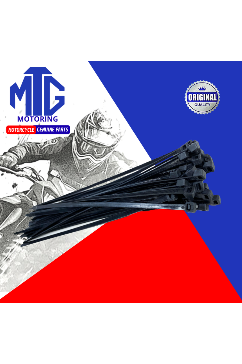 CORREA PLASTICA 6.0X500MM NEGRA (MTG)