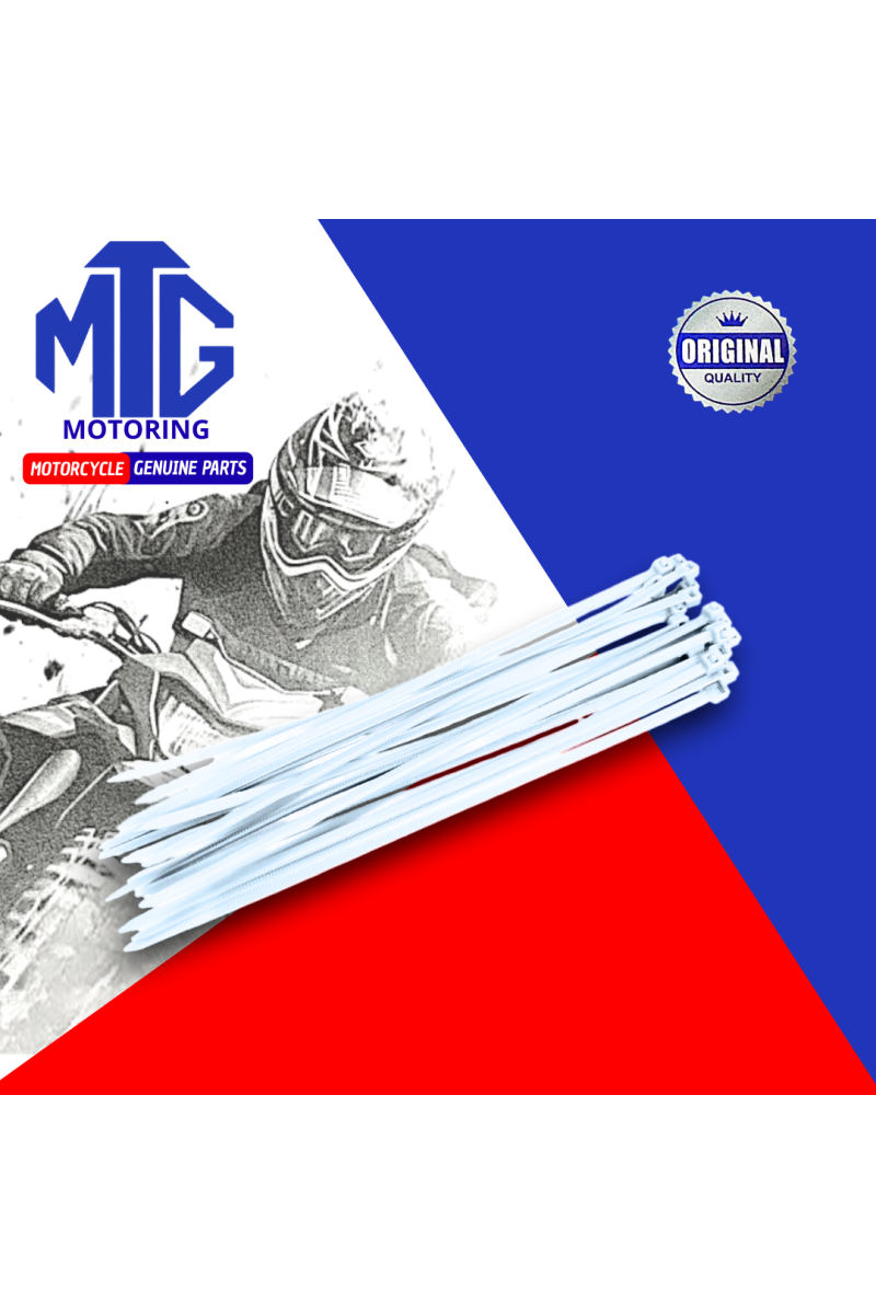 CORREA PLASTICA 4.5X300MM BLANCO (MTG)