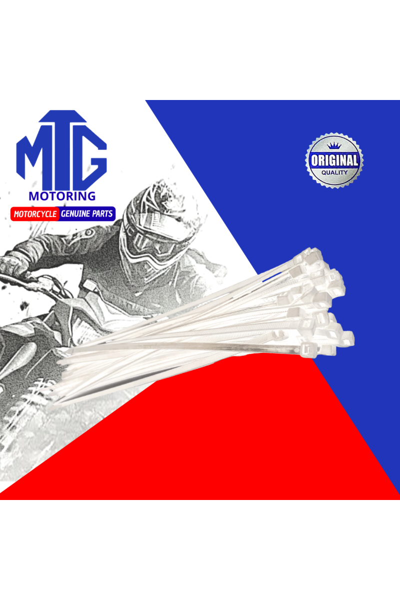 CORREA PLASTICA 3.5X200MM BLANCO (MTG)