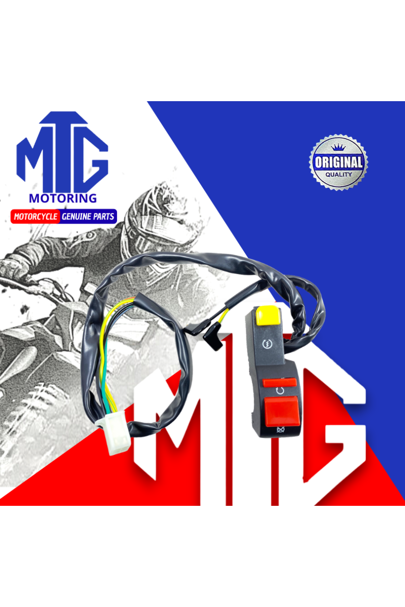 COMANDO DER./ARRANQUE HONDA BROSS200/GY200 5/CABLES-2X (MTG)
