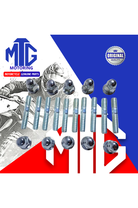 PERNO ESCAPE C/TUERCA 6MM UND (MTG)