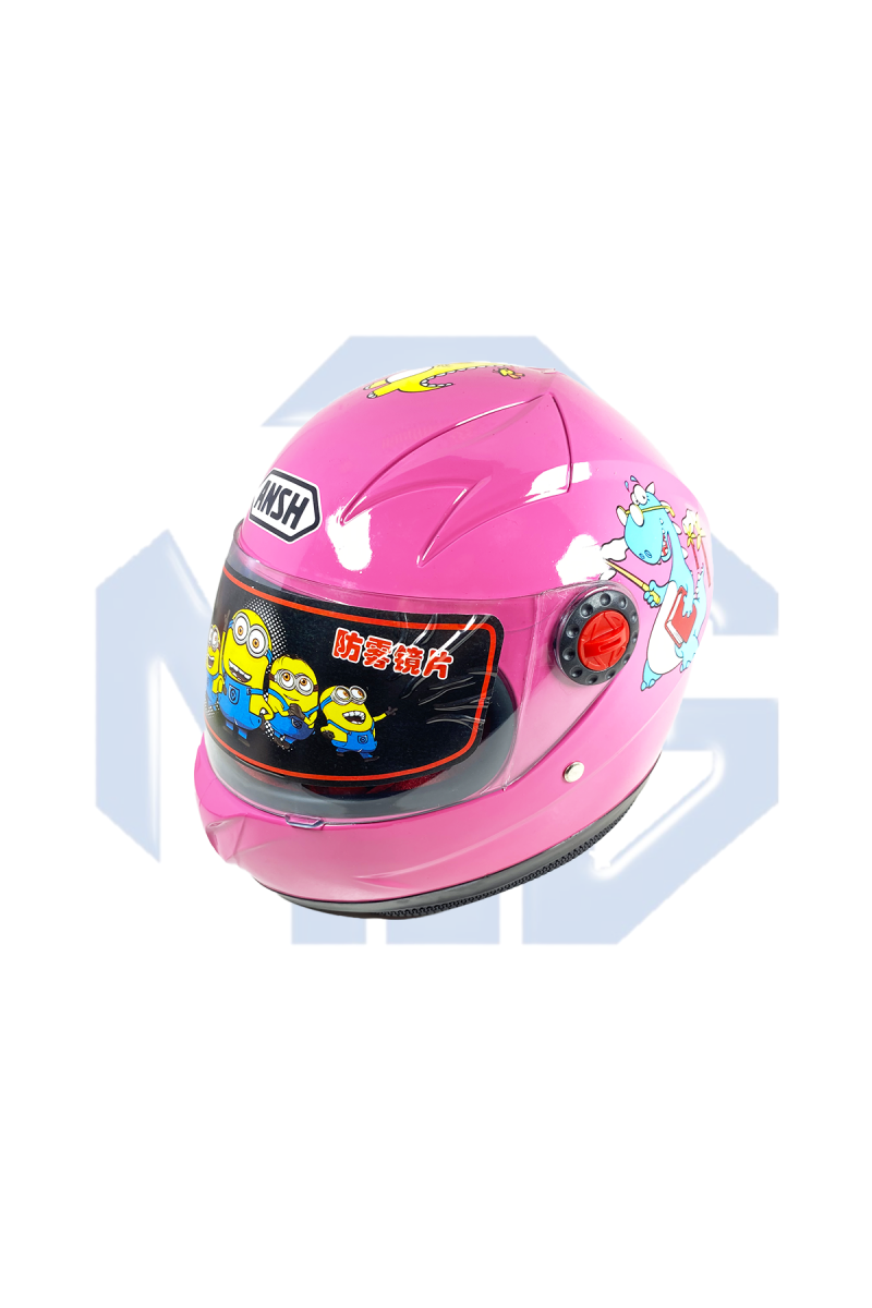 CASCO CERRADO NIÑO M003 ROSADO 1 (MTG)