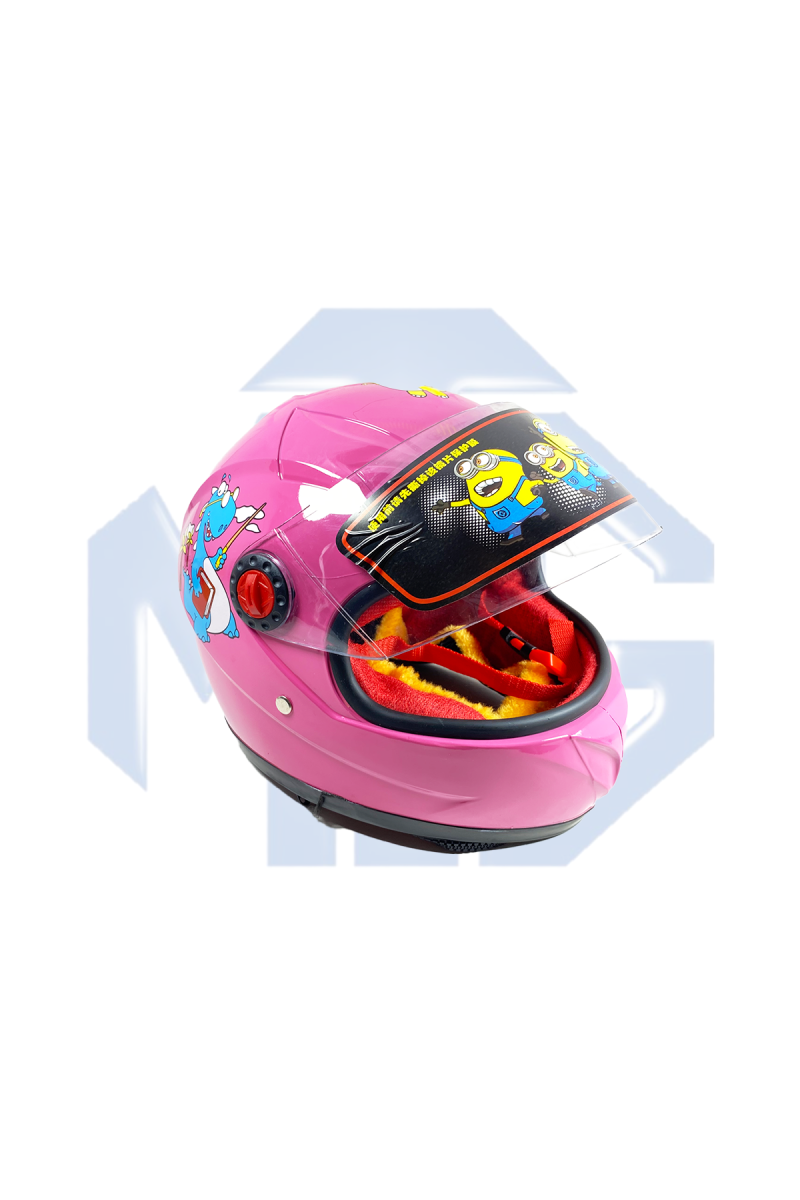 CASCO CERRADO NIÑO M003 ROSADO 1 (MTG)