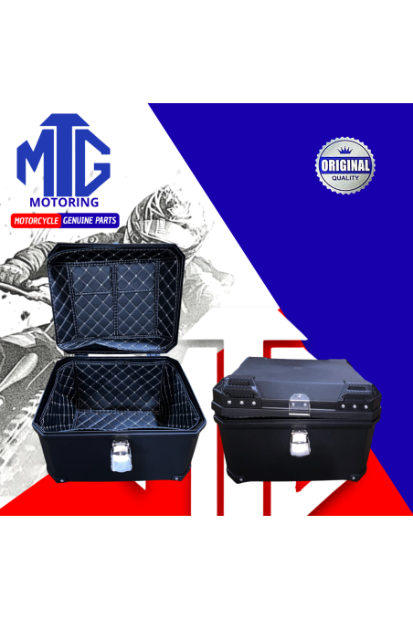 MALETERO CUADRADO S/DISEÑO DOBLE CASCO 57L (MTG)