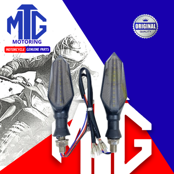 DIRECCIONAL LED ZD-37 NEGRO C/LUZ AZUL (MTG)