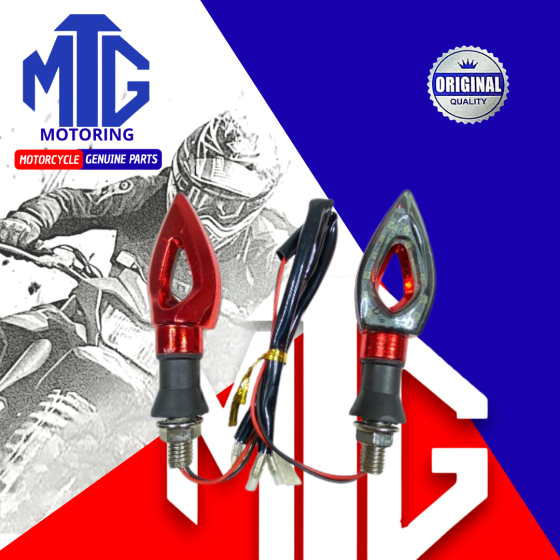 DIRECCIONAL LED FLEXIBLE ZD-01 NEGRO/ROJO PAR (MTG)