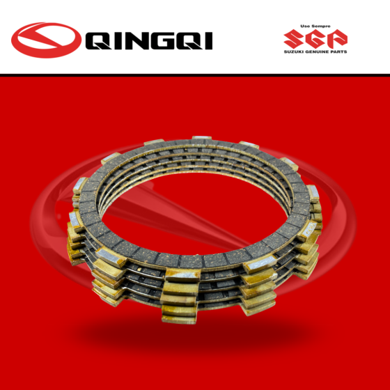 JGO. FIBRA EMBRAGUE QINGQI250 (SUZ)