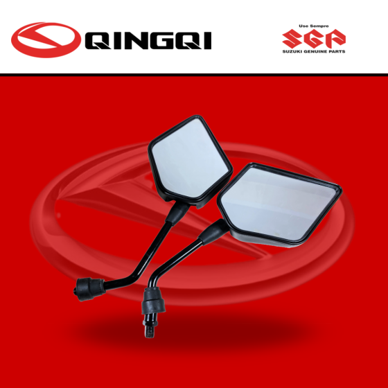 ESPEJO QINGQI200 TIPO DIAMANTE PAR (SUZ)