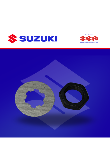 TUERCA C/LAINA PLATO EMBRAGUE AX100 (SUZ)