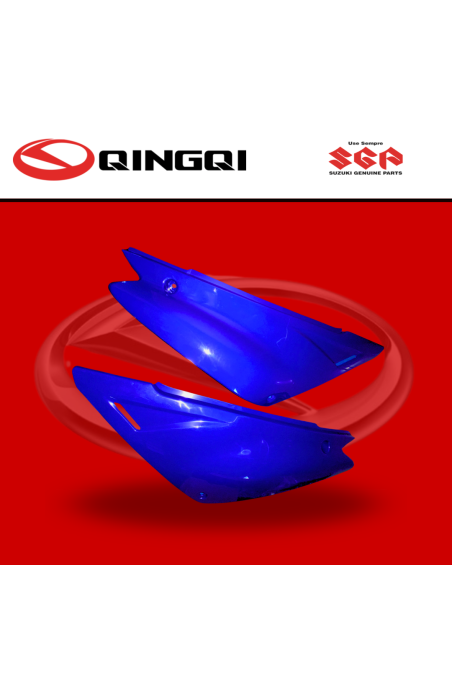 TAPA/COBERTOR LATERAL QINGQI200 AZUL PAR (SUZ)