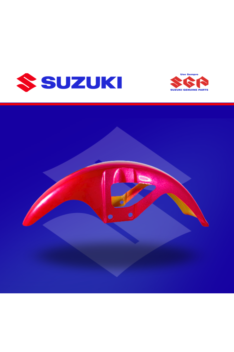 GUARDAFANGO DELANT. AX4 ROJO (SUZ)