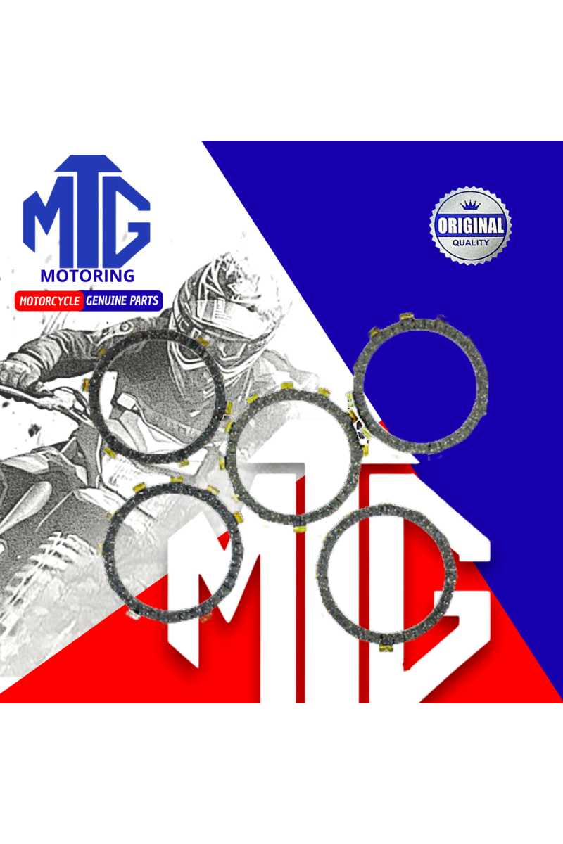 JGO. FIBRA EMBRAGUE GN125 5/F (MTG)