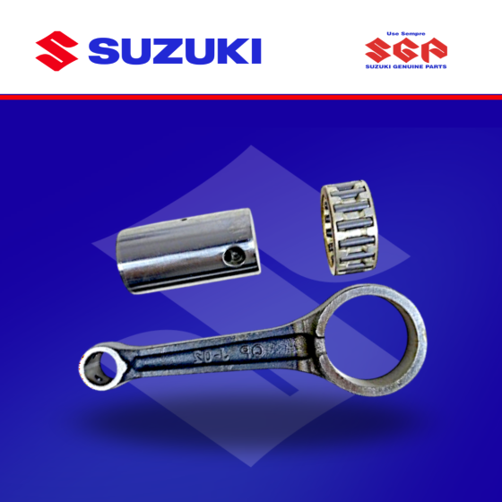 BIELA CON PIN Y CANASTILLA EN125 (SUZ)