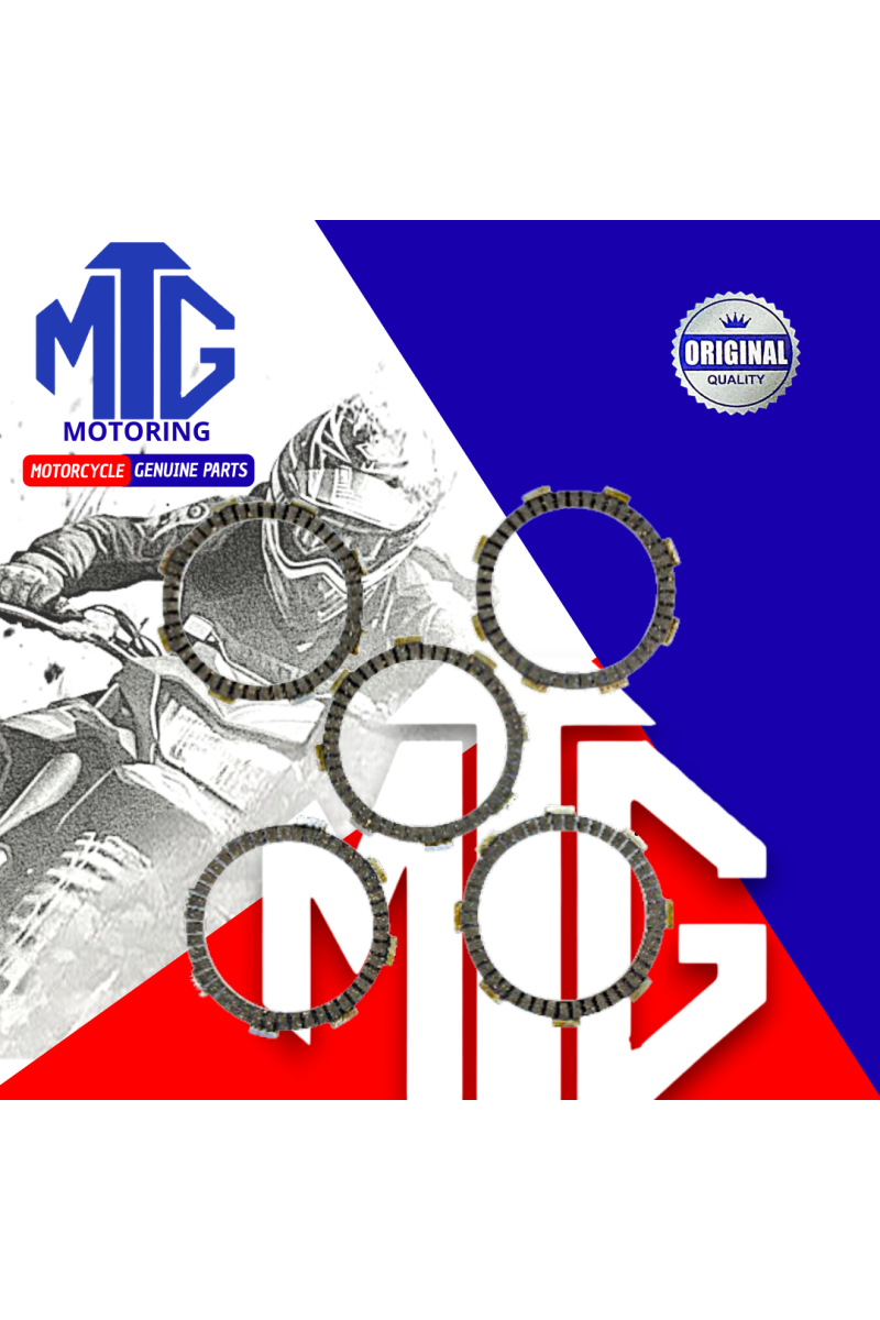 JGO. FIBRA EMBRAGUE CG150 5F. CLASE A (MTG)