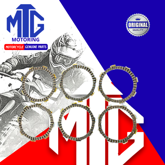 JGO. FIBRA EMBRAGUE CG200 6F. CLASE A (MTG)