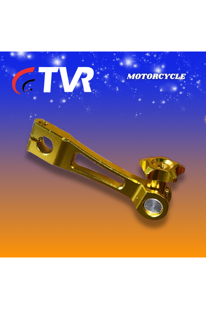 BRAZO FRENO ALUMINIO AX100 DORADO (TVR) (4142-108)
