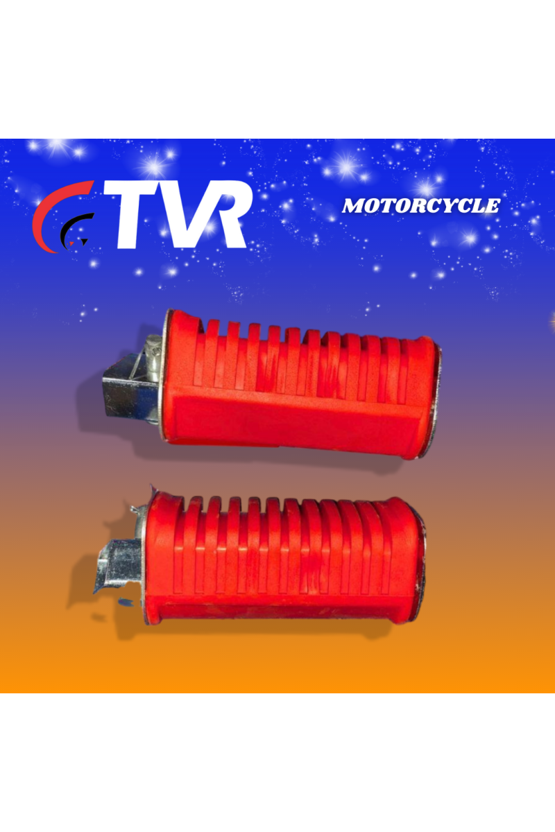 ESTRIBO POST. WY125 ROJO PAR (TVR) (3396-109)