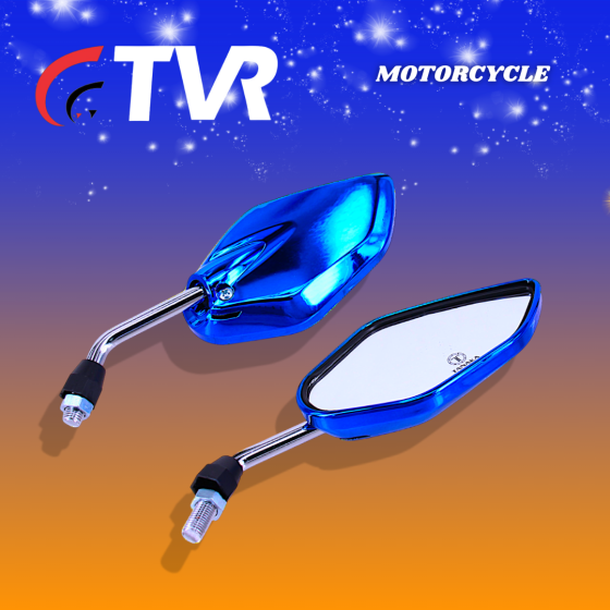 ESPEJO MINI T/DIAMANTE AZUL 10MM PAR (TVR) (3432-119)