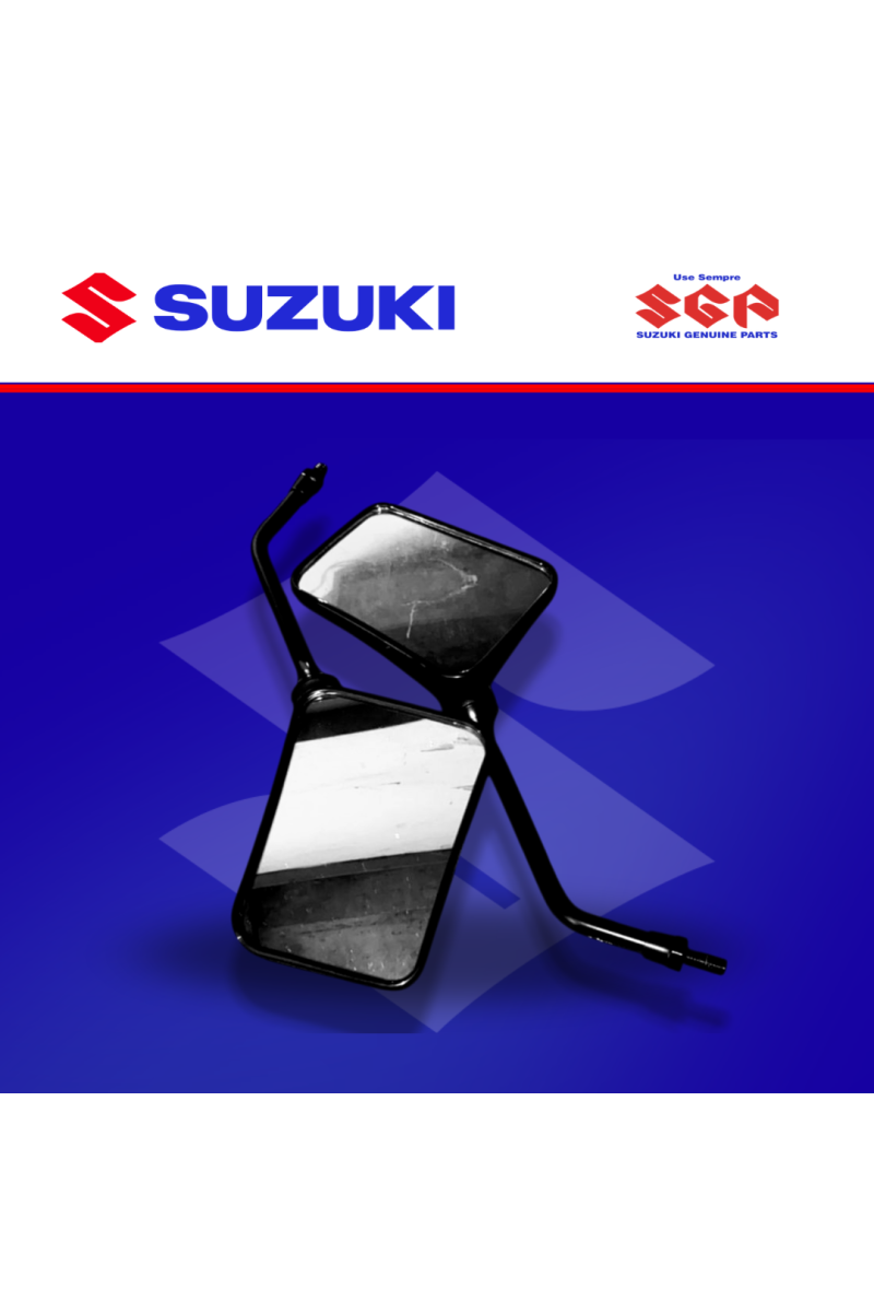 ESPEJO AX100 CUADRADO 8MM PAR (SUZ)