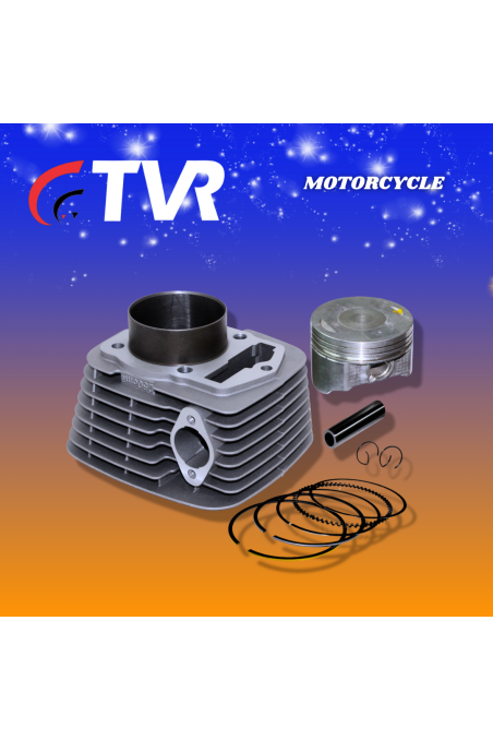 LINER KIT CILINDRO CB250/SKR 65.5MM ALTO 81.5 GRIS (TVR) (1028-132)