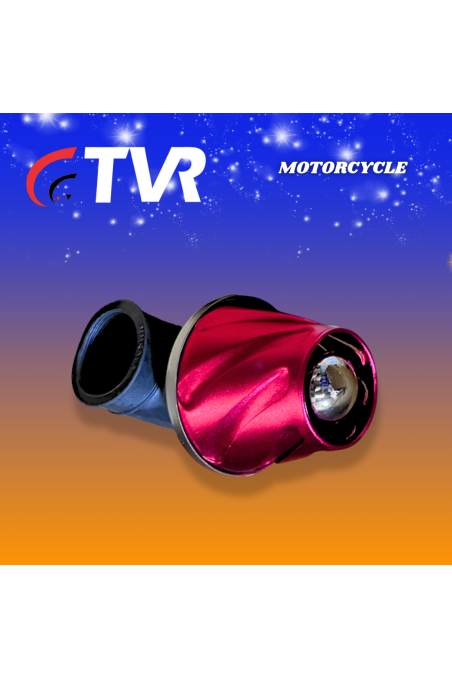 FILTRO AIRE ROJO UNIVERSAL 42MM (TVR) (3284-153)