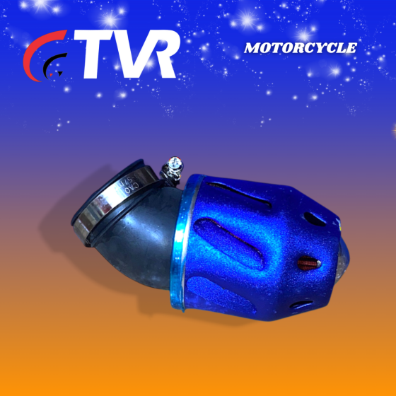 FILTRO AIRE ALUMINIO AZUL UNIVERSAL 42MM (TVR) (3284-136)