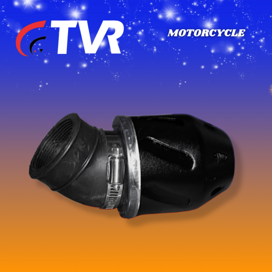 FILTRO AIRE ALUMINIO NEGRO UNIVERSAL 42MM (TVR) (3284-166)