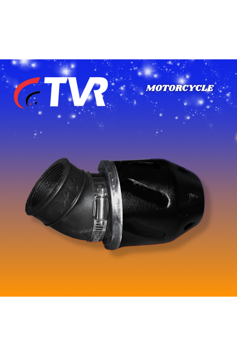 FILTRO AIRE ALUMINIO NEGRO UNIVERSAL 42MM (TVR) (3284-166)